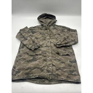 Highway Jeans CAMO Hooded jacket Military Women’s Size 1X Multi Color
